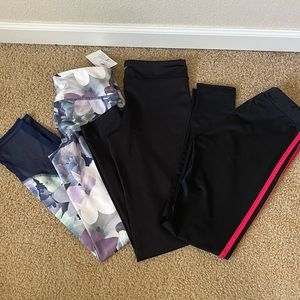 EUC Athletic legging set Sz 10/12